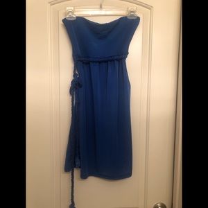 Rich Blue Dress with pockets